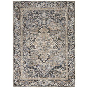 KI381-4X6-NAVY Decor/Furniture & Rugs/Area Rugs