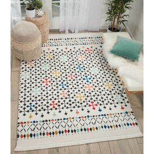 DS504-9X13-WHT Decor/Furniture & Rugs/Area Rugs