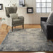 KI388-4X6-BLU/BGE Decor/Furniture & Rugs/Area Rugs