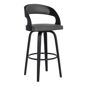 Shelly Contemporary 26" Counter Height Swivel Bar Stool