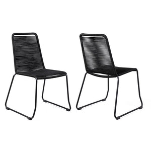 LCSHSIBLK Outdoor/Patio Furniture/Outdoor Chairs