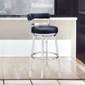 Madrid Contemporary 26" Counter Height Bar Stool