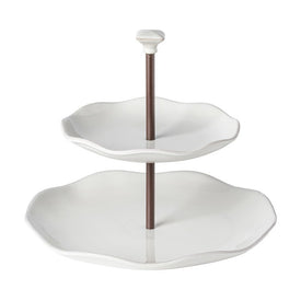 Cook & Host 12" Two-Stage Centerpiece - White
