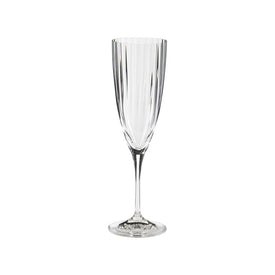 Sensa 8 Oz Flute Glass - Clear - Set of 6