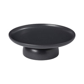 Pacifica 11" Footed Plate - Seed Grey