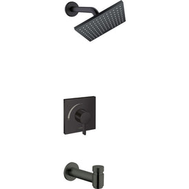 Vernis Shape Pressure Balance Tub/Shower Set with 1.5 GPM Shower Head, Tub Spout, and Rough-In Valve