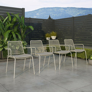 SCRINREC-6OBERONGR-GR-OUT Outdoor/Patio Furniture/Patio Dining Sets