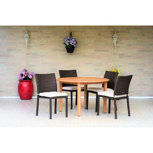 OLDBULOT-4LIBSIDEBR Outdoor/Patio Furniture/Patio Dining Sets