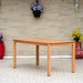 ORLRECLOT-4LIB2ARMBR Outdoor/Patio Furniture/Patio Dining Sets