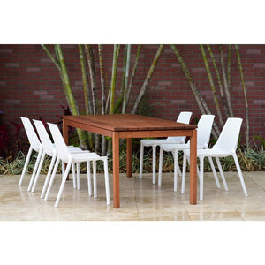 BT265-6VALSIDEWHT Outdoor/Patio Furniture/Patio Dining Sets