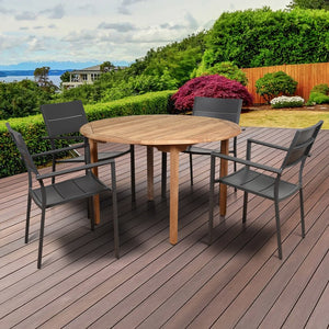 MALRND-4CALIARM Outdoor/Patio Furniture/Patio Dining Sets