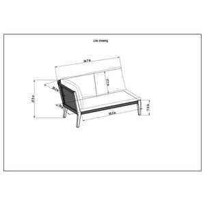 SCBARRY10-LOT-BLK Outdoor/Patio Furniture/Patio Conversation Sets