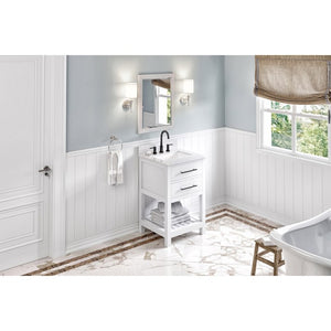 VKITWAV24WHWCR Bathroom/Vanities/Single Vanity Cabinets with Tops