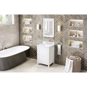 VKITAST24WHWCR Bathroom/Vanities/Single Vanity Cabinets with Tops
