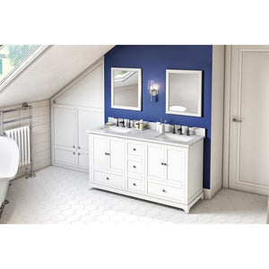 VKITADD60WHWCR Bathroom/Vanities/Double Vanity Cabinets with Tops