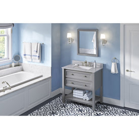 Adler 37" x 22" x 36" Single Bathroom Vanity with Top by Jeffrey Alexander