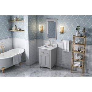 VKITCHA24GRWCR Bathroom/Vanities/Single Vanity Cabinets with Tops