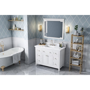 VKITCHA48WHWCR Bathroom/Vanities/Single Vanity Cabinets with Tops
