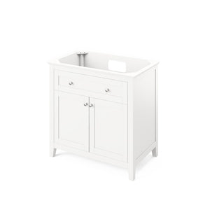 VKITCHA36WHWCR Bathroom/Vanities/Single Vanity Cabinets with Tops
