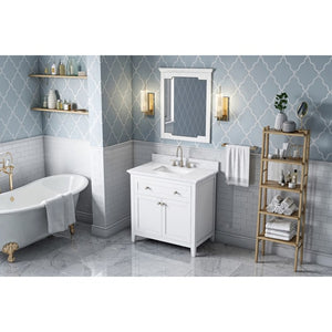 VKITCHA36WHWCR Bathroom/Vanities/Single Vanity Cabinets with Tops