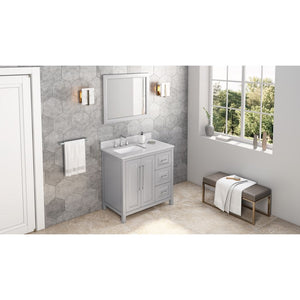 VKITCAD36GRWCR Bathroom/Vanities/Single Vanity Cabinets with Tops