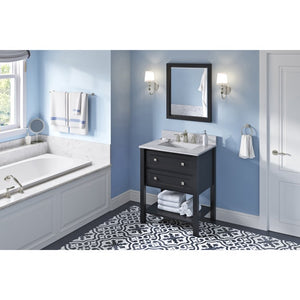 VKITADL30BKWCR Bathroom/Vanities/Single Vanity Cabinets with Tops