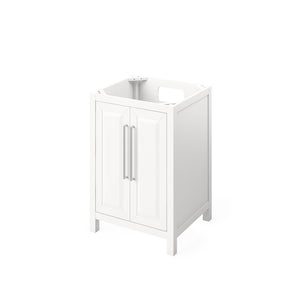 VKITCAD24WHWCR Bathroom/Vanities/Single Vanity Cabinets with Tops