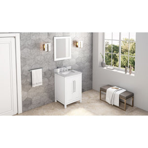 VKITCAD24WHWCR Bathroom/Vanities/Single Vanity Cabinets with Tops