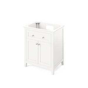 VKITCHA30WHWCR Bathroom/Vanities/Single Vanity Cabinets with Tops