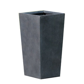 Tapered Stone Small Tall Planter