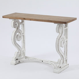 Rustic Vintage Wood Console and Entry Table