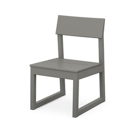 Edge Dining Side Chair - Slate Gray