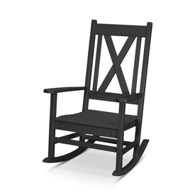 Braxton Porch Rocking Chair - Black