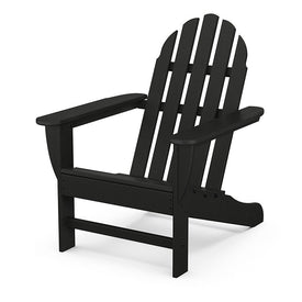 Classic Adirondack Chair - Black