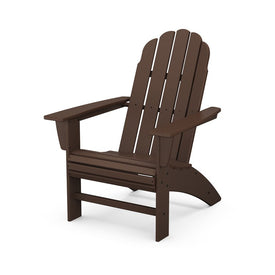 Vineyard Curveback Adirondack Chair - Mahogany