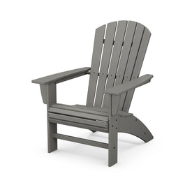 Nautical Curveback Adirondack Chair - Slate Gray