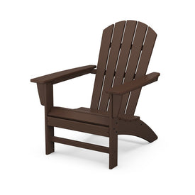 Nautical Adirondack Chair - Mahogany