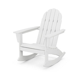 Vineyard Adirondack Rocking Chair - White