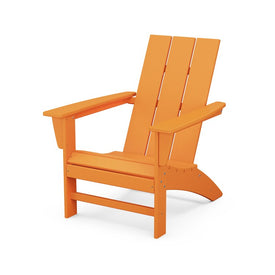 Modern Adirondack Chair - Tangerine