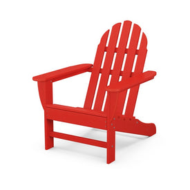 Classic Adirondack Chair - Sunset Red