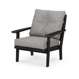 Lakeside Deep Seating Chair - Black/Gray Mist