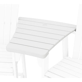 600 Series Angled Adirondack Dining Connecting Table - White