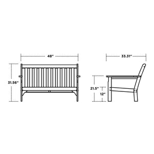 GN46BL-145980 Outdoor/Patio Furniture/Outdoor Sofas
