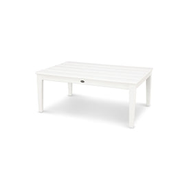 Newport 28" x 42" Coffee Table - White