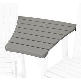 600 Series Angled Adirondack Dining Connecting Table - Slate Gray
