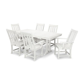 Vineyard Seven-Piece Dining Set - White