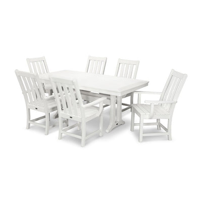 Product Image: PWS407-1-WH Outdoor/Patio Furniture/Patio Dining Sets