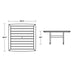 PL85-T2L1TE Outdoor/Patio Furniture/Outdoor Tables