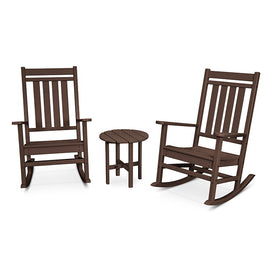 Estate Three-Piece Rocking Chair Set - Mahogany