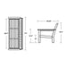 GN69WH-145991 Outdoor/Patio Furniture/Outdoor Sofas